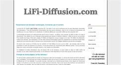 Desktop Screenshot of lifi-diffusion.com